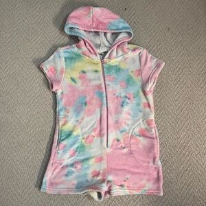 iScream Hooded Pajama Romper